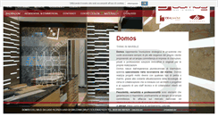 Desktop Screenshot of domosdesign.it